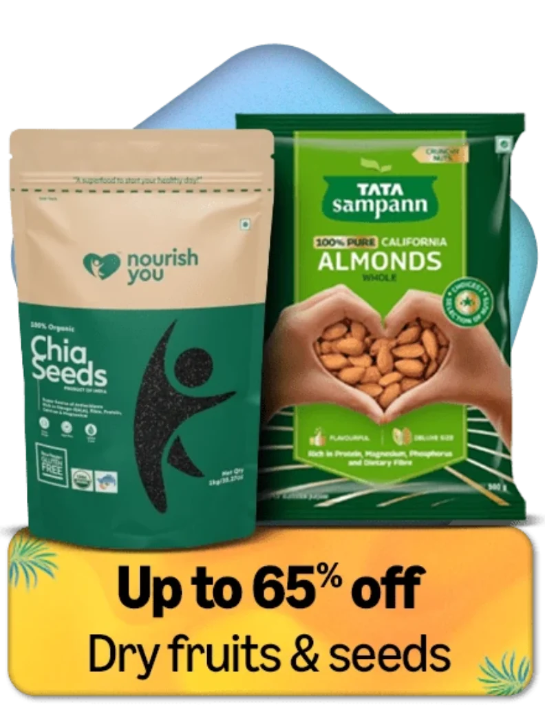 dry fruits and nuts up to 65% off