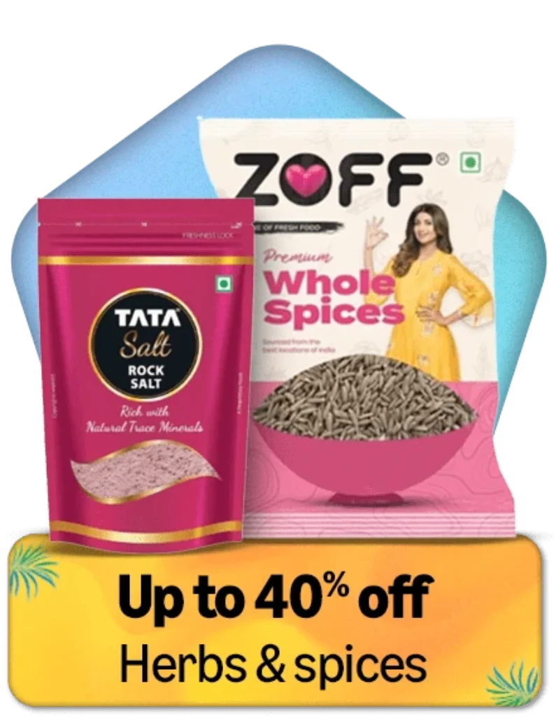 herbs and spices up to 40% off