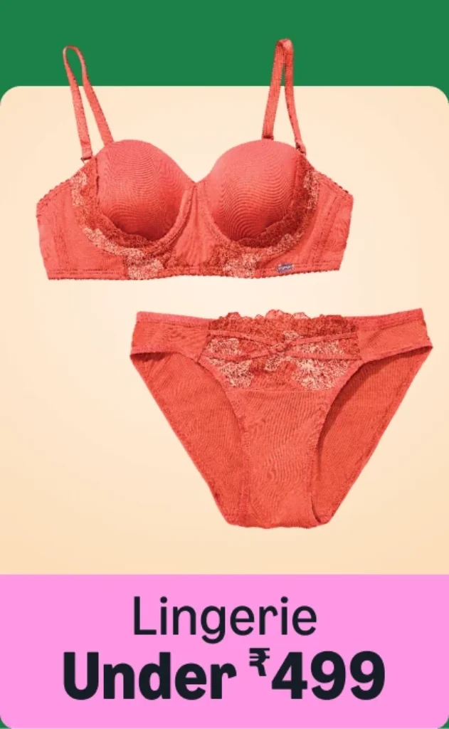 Lingerie under 499