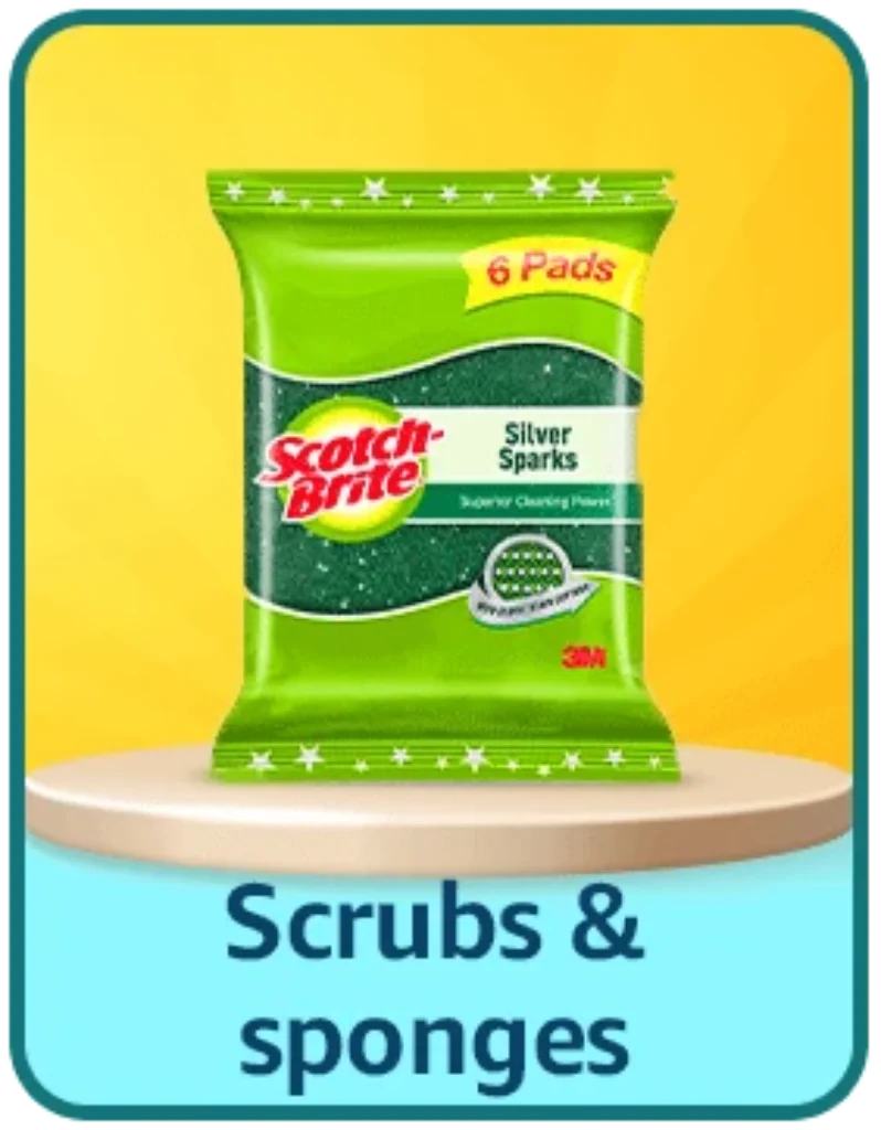 scrubs and sponges