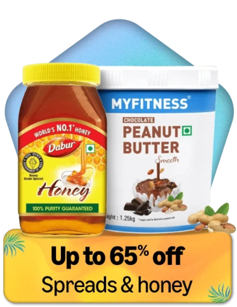 spreads and honey up to 65% off