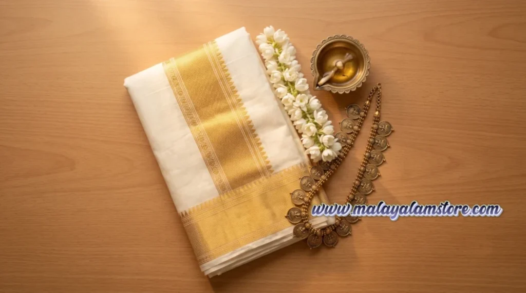 മികച്ച 15 ഓണം സാരികൾ (Onam Sarees): ട്രെൻഡി ലുക്കും പരമ്പരാഗത ഭംഗിയും ഒന്നിക്കുന്ന ഡിസൈനുകൾ