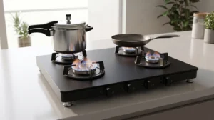 Elica Matt Onyx 4 Burner Gas Stove Review – മാറ്റ് ഗ്ലാസ് + വെർട്ടിക്കൽ ഫ്ലേം | യഥാർത്ഥ അനുഭവം